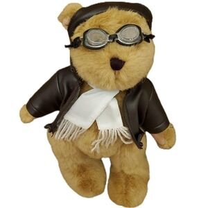 RBI Ron Banafato Inc Aviator Teddy Bear Airplane Flying Pilot Stuffed Animals